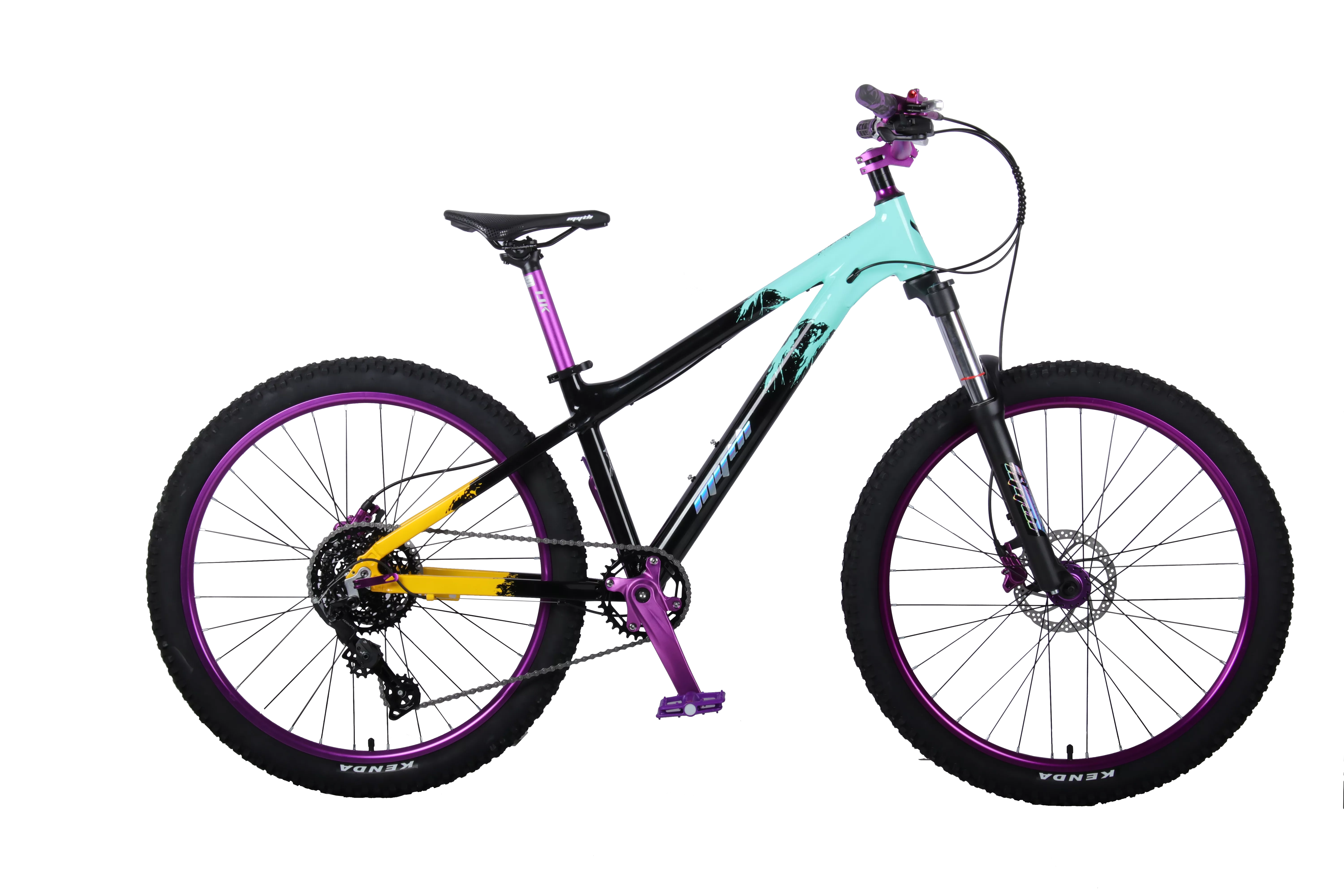 26 challenger -8 alloy dirt jump mountain bike 1x8 speed (mircoshift derailleur)